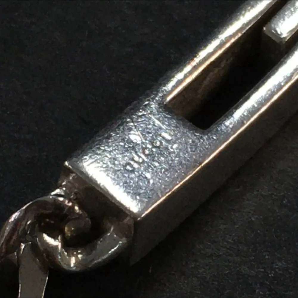 Gucci G Logo ID Sterling Silver 925 Bracelet - Picture 3 of 5